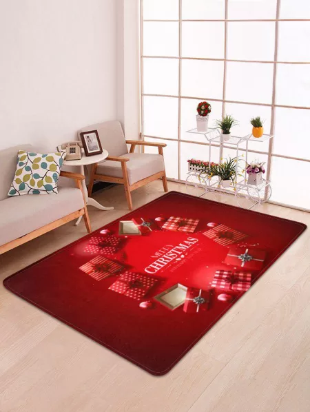 Christmas Gifts Print Decorative Antiskid Area Rug