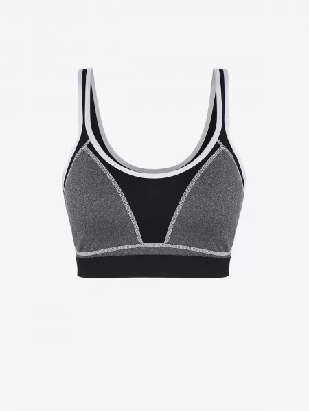 Colorblock Chest Pad Sports Tank Top