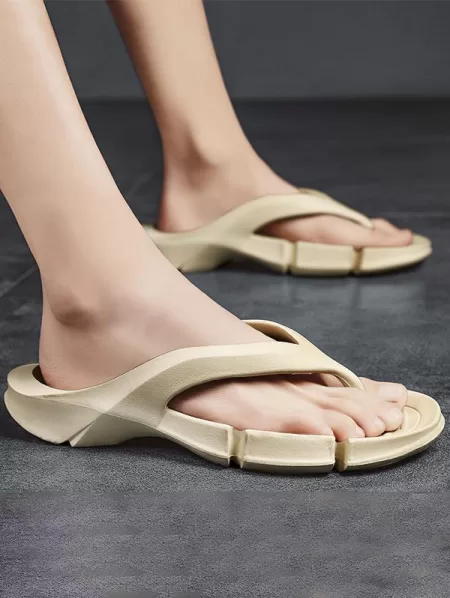 Light Solid Color Beach Flip Flops