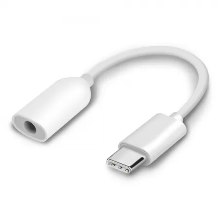 Original Xiaomi Type-c Usb To 3.5mm Audio Cable For Xiaomi Note 7 / Oneplus 6 / Samsung Galaxy S9 Note 8 9