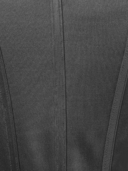 Silky Boning Corset-style Tank Top