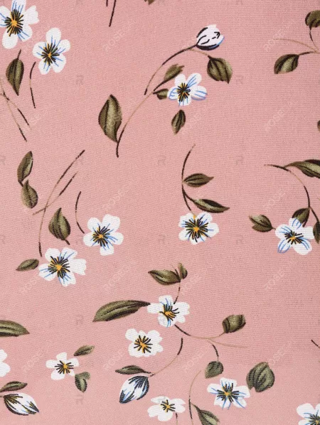 Spaghetti Strap Floral Print Ruffle Dress