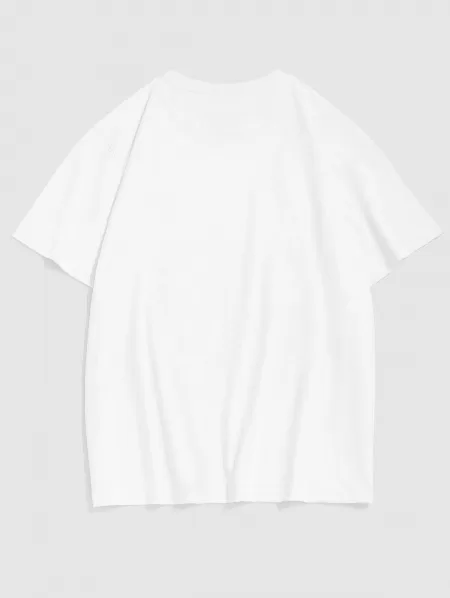 Strawberry Milk Pattern Casual T-shirt