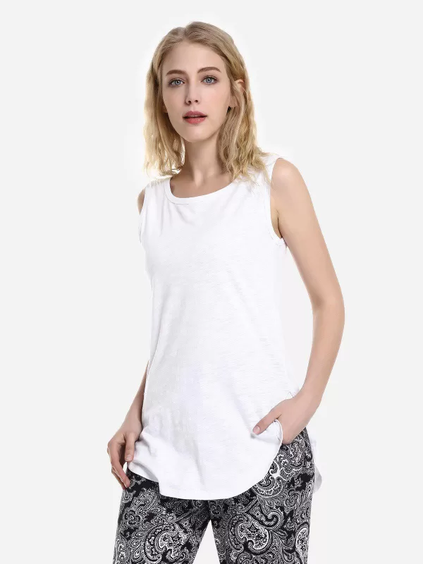 Zan.style Round Neck Tank Top